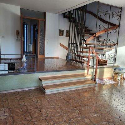 WohnEsszimmer/ Treppe