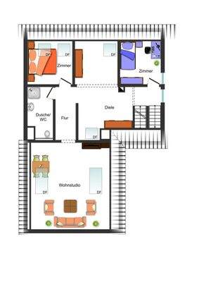 Grundriss Dachgeschoss
