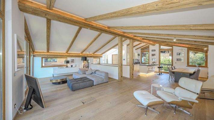 KITZIMMO-Luxus-Penthouse-Maisonette in Toplage am Sonnberg kaufen - Immobilien Kitzbühel.