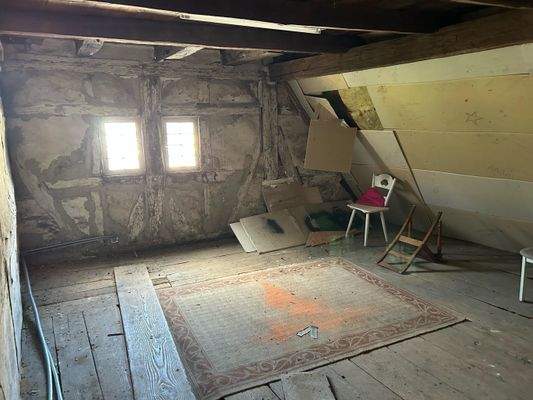 Bühne als Wohnraum geplant