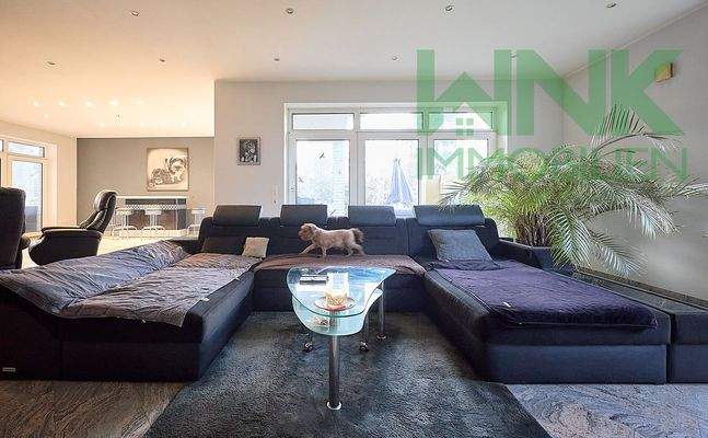 Gemütliche Sofalandschaft