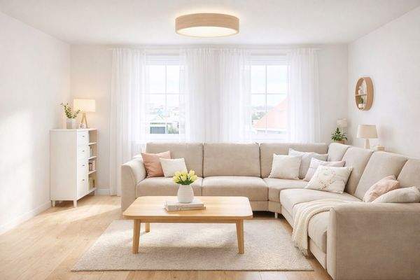 Visualisierung Wohnzimmer EG