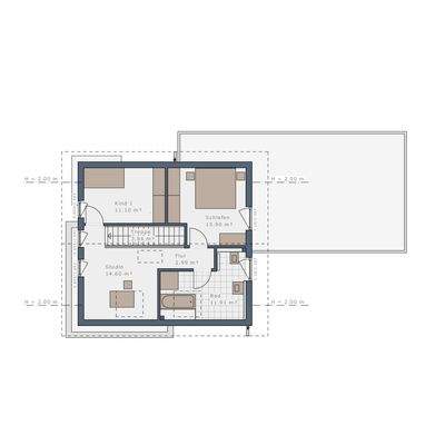 Grundriss Obergeschoss