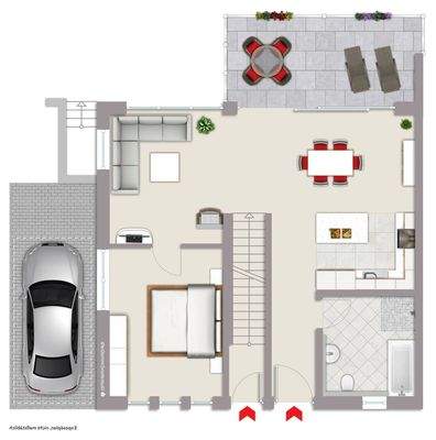 Erdgeschoss Wohneinheit 3