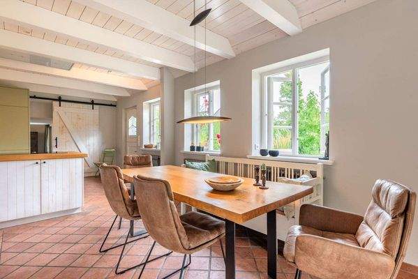 Platz für einen großen Esstisch