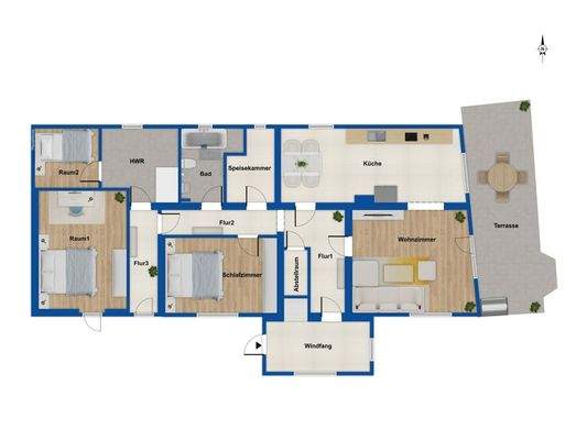 Grundriss Erdgeschoss