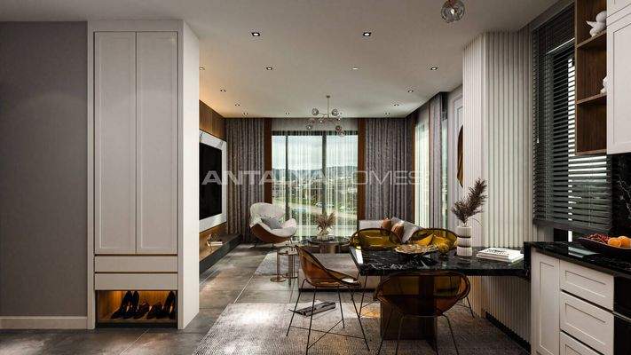 Elegant Flats with City and Nature Views in Alanya