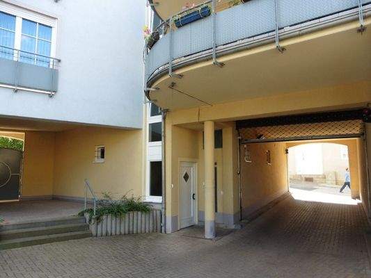 Stellplatz Hofeinfahrt