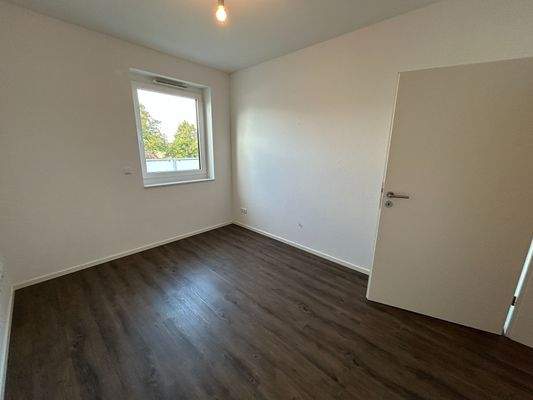 Zimmer mit Blick auf die Dachterrasse