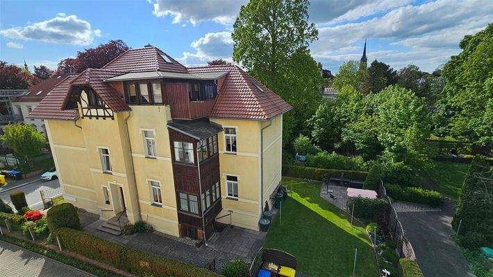 Vogelperspektive Kirchenblick