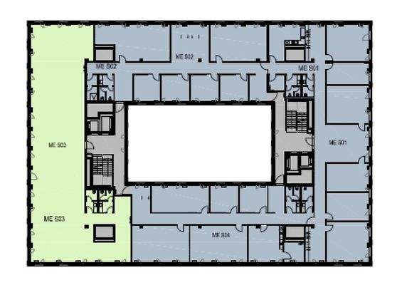 Regelgeschoss Forum Süd