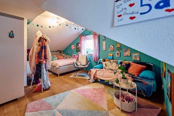 Dachgeschoss, Zimmer