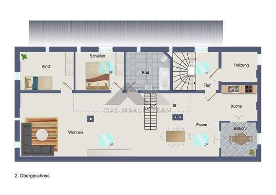 2. Obergeschoss