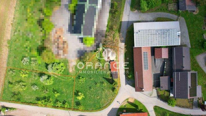 Luftansicht von oben + Zusatzgrundstücke