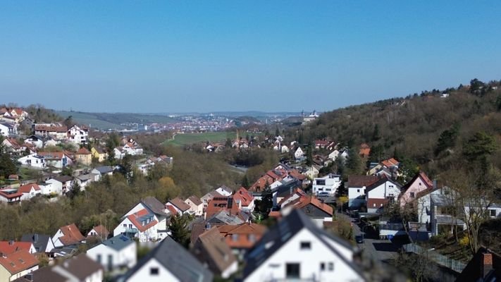 Blick auf Würzburg/Festung