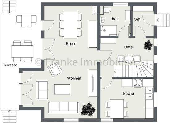 Grundriss Hochparterre