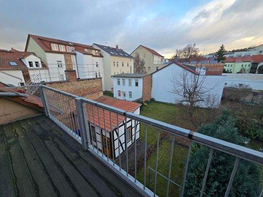 Wohnung 4 Blick vom Balkon