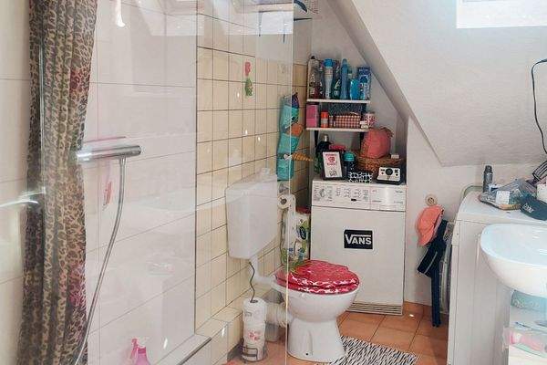 Tageslichtbad mit Dusche