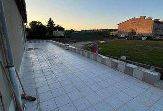 Blick auf die Terrasse