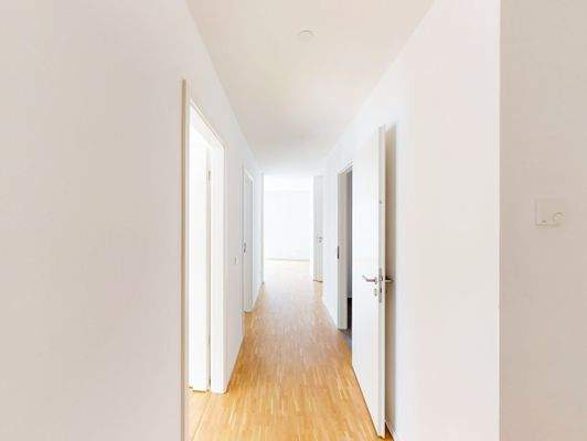 Flur - Zugang zu allen Zimmern