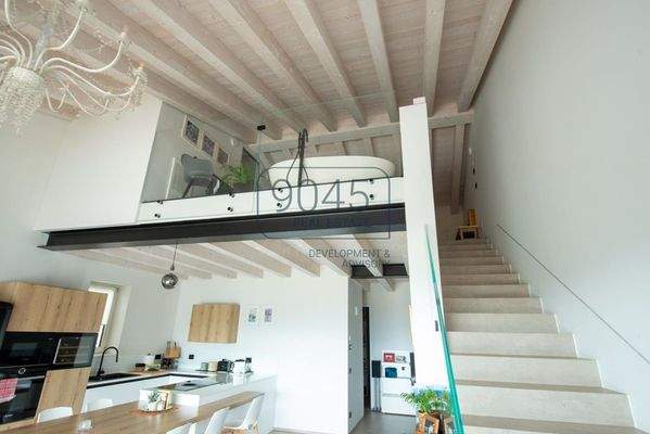 Eckreihenhaus-Villa mit großem Garten in Castion Veronese - Gardasee