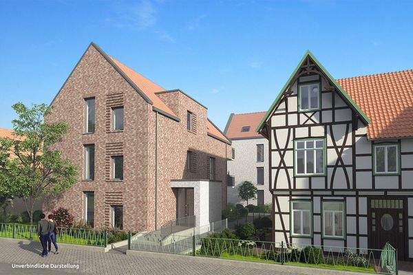 Haus 1 Front an der Deichstraße