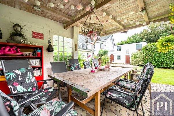 Freisitz am Gartenhaus