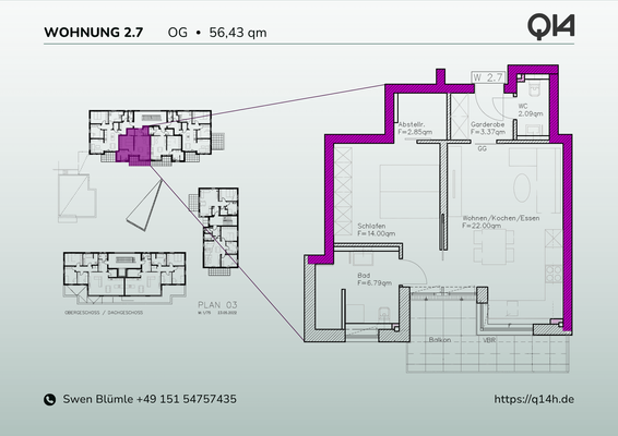 WHG 2.7 Grundrissplan
