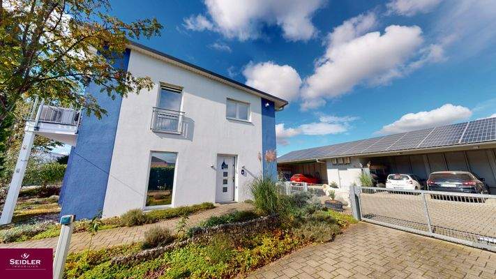 Außenansicht des Eingangs