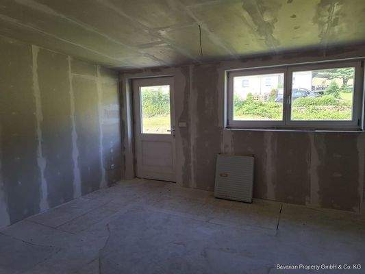 Eingang sep. Whg. im DG