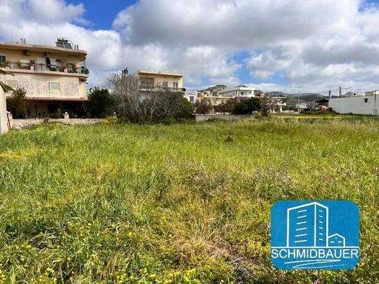 Kreta, Mires: Baugrundstück in einer Kleinstadt zu verkaufen