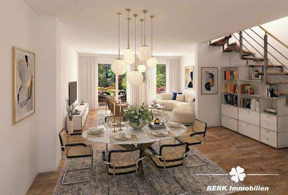 KI generierte Zimmervisualisierung