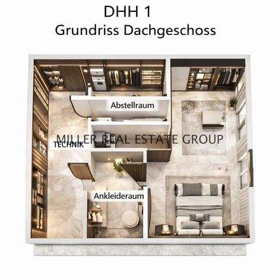 Grundriss Dachgeschoss
