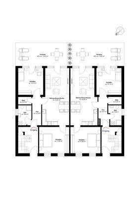 Haupthaus Erdgeschoss