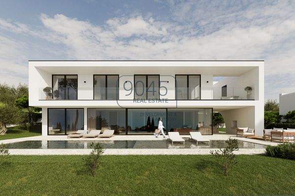Exklusive Neubauvilla mit Infinity-Pool und Panoramablick in privilegierter Lage von Garda