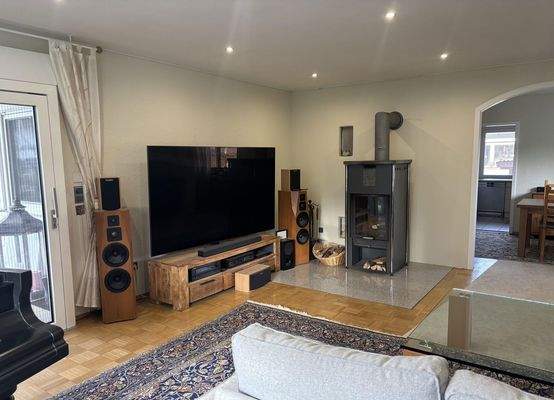 Wohnzimmer nach Esszimmer