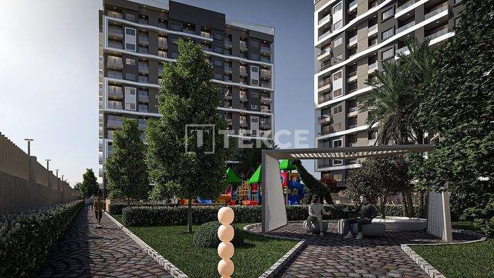 Flats in a Complex with Extensive Social Amenities in Mersin Mezitli