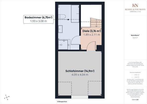 Grundriss Dachgeschoss