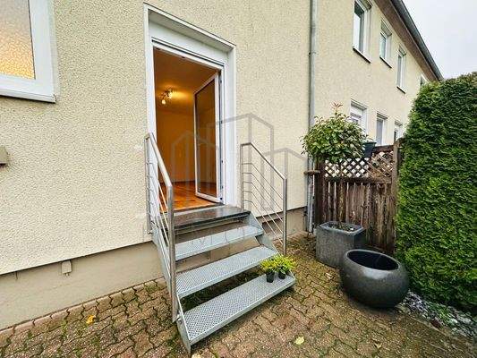 Zugang zum Schlafzimmer