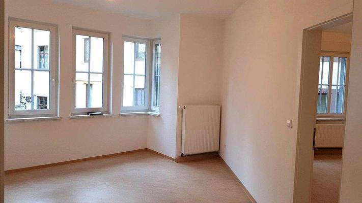 Wohnzimmer mit gemütlichem Erker