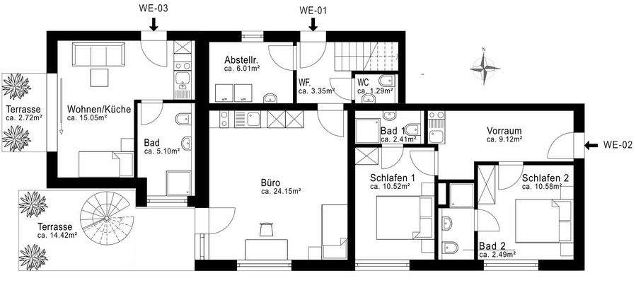 Grundriss Erdgeschoss