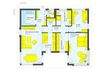Moderner Bungalow-Grundriss