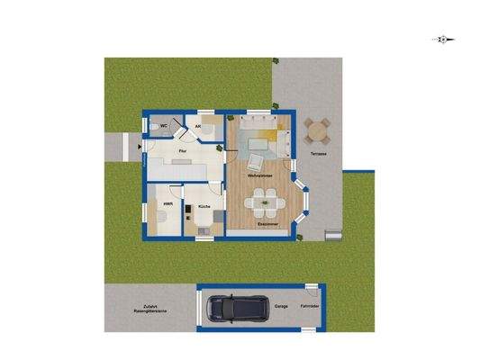 Grundriss Erdgeschoss