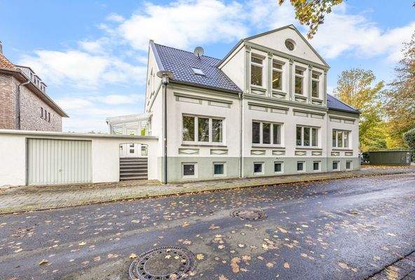 Blick auf die wunderschöne Immobilie