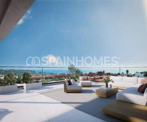 Beachside Apartments in a Complex with Rich Amenities in Estepona