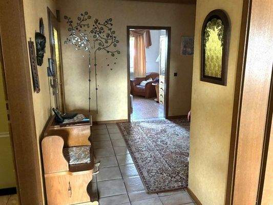 in der zentralen Diele