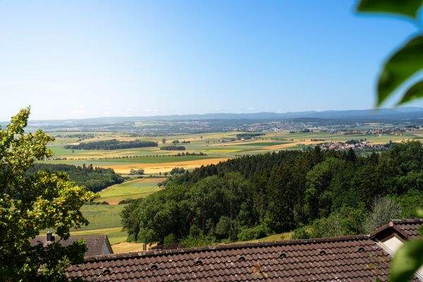 Fernblick aus dem Feriendorf