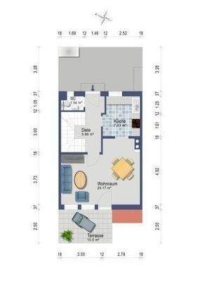 Erdgeschoss Grundriss