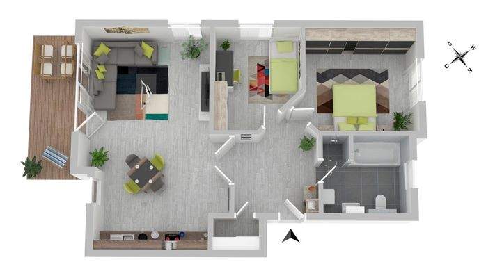 Erdgeschosswohnung Horneburg