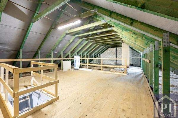 Ausbaureserve im Dachgeschoss